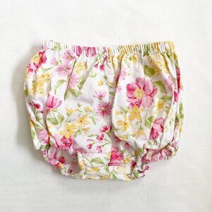 5/$25 Floral infant baby toddler bloomers‎ - Size 24m